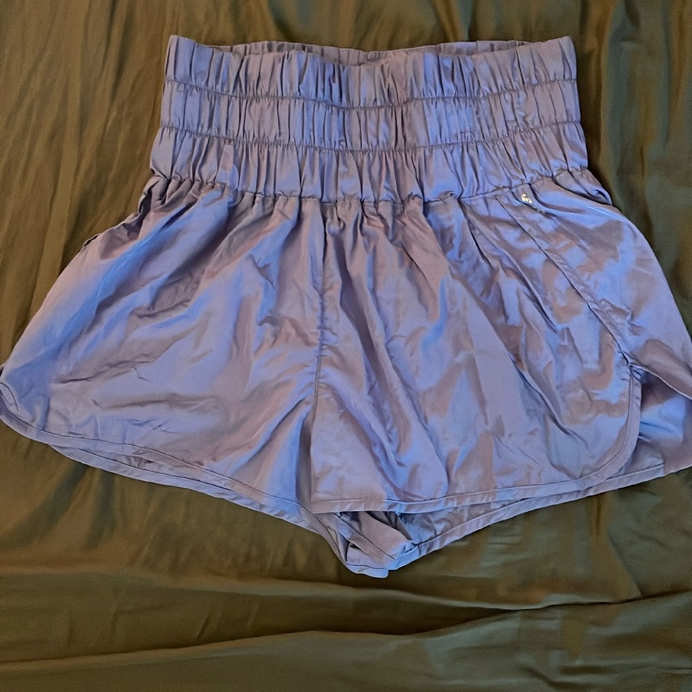 Free People Movement windbreaker shorts
